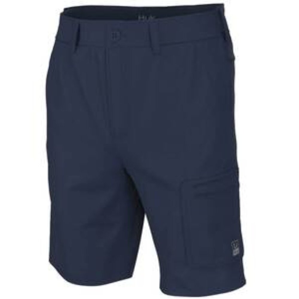 NWT HUK M's Next Level 10.5" Short- Navy